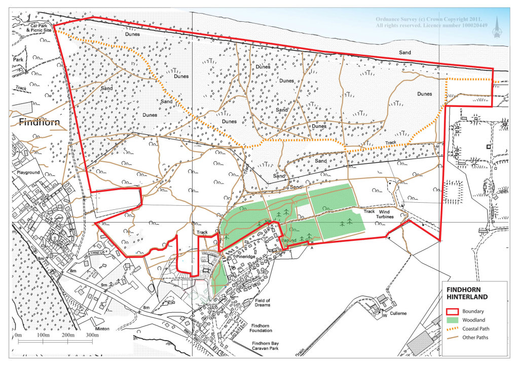 Findhorn Map