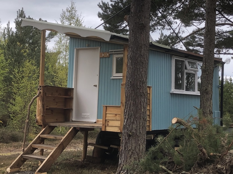 Findhorn Hinterland Ecovillage Outdoor Learning SpaceFindhorn Hinterland Ecovillage Shepherds Hut  for committed long or short-term volunteers