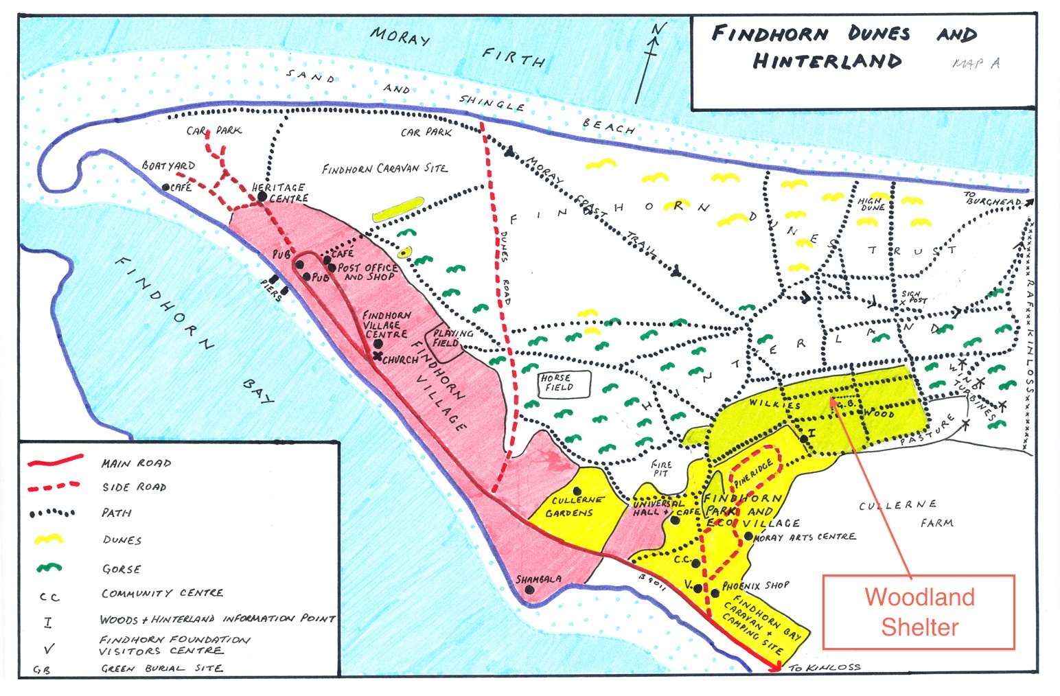 Findhorn Hinterland Trust, Ecovillage, Findhorn, Moray