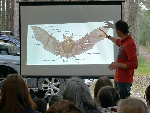 James Bunyan giving bat talk,27 August 2026
